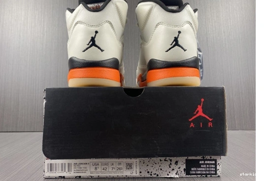 Total Retro 5 DC1060-100 Jordan DC1060-100 Air Orange 0718